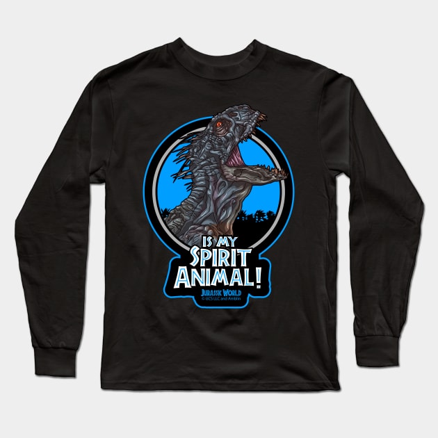 scorpios rex is my spirit animal, jurassic world Long Sleeve T-Shirt by HEJK81